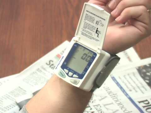 wristech blood pressure monitor manual