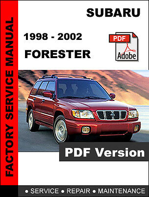 1999 subaru forester repair manual