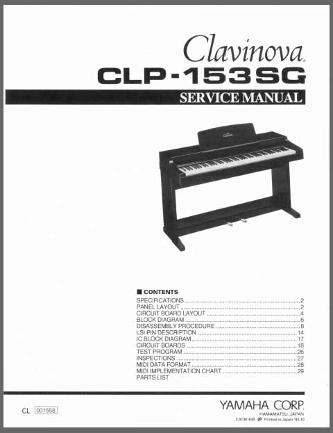 yamaha clavinova clp 920 manual