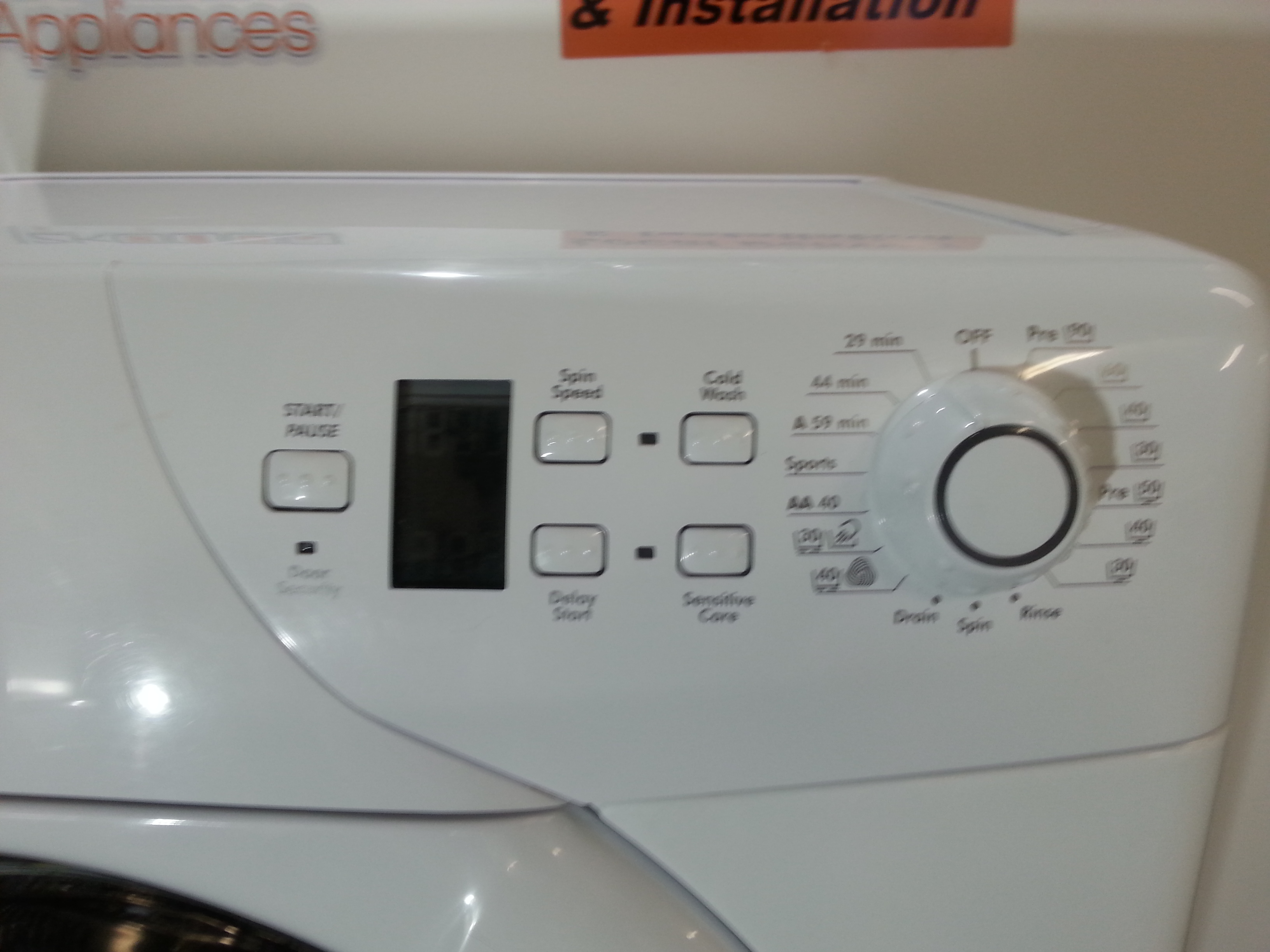 hoover 500ma washing machine manual
