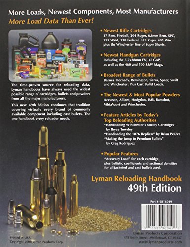 lyman reloading manual 49th edition