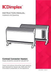 dimplex eco heater instruction manual