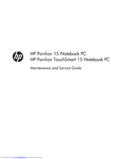 hp pavilion 23 all in one computer manual