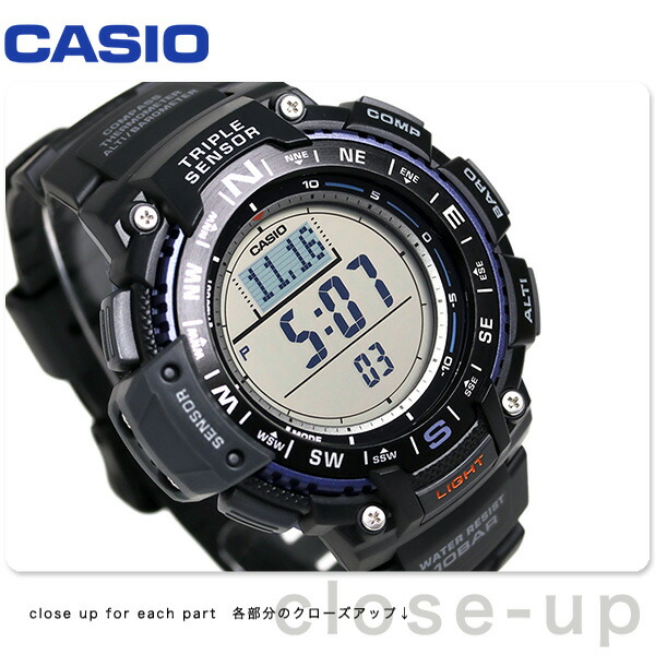 casio altimeter barometer and thermometer watch manual
