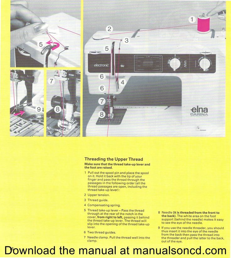 elna el2000 sewing machine manual