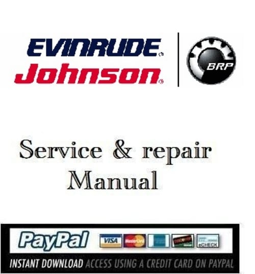 evinrude etec 25 hp service manual