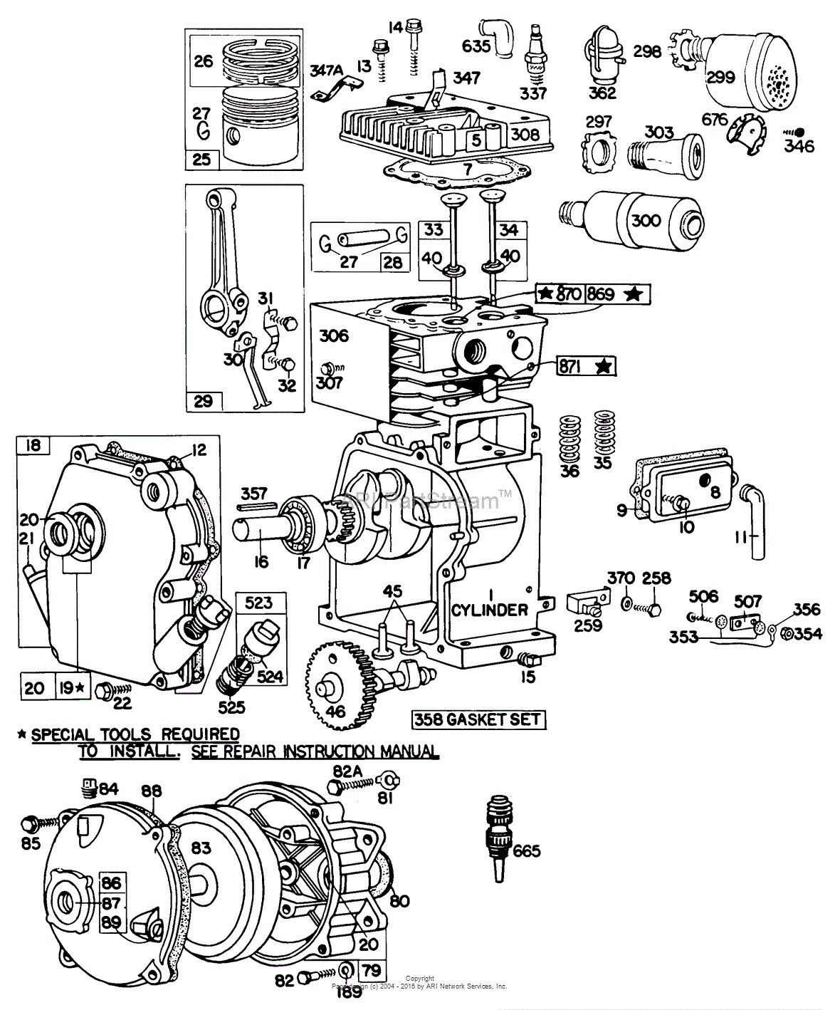 briggs and stratton parts manual