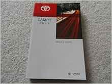 2013 toyota camry maintenance manual