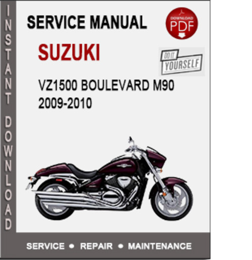 2009 suzuki boulevard m90 owners manual