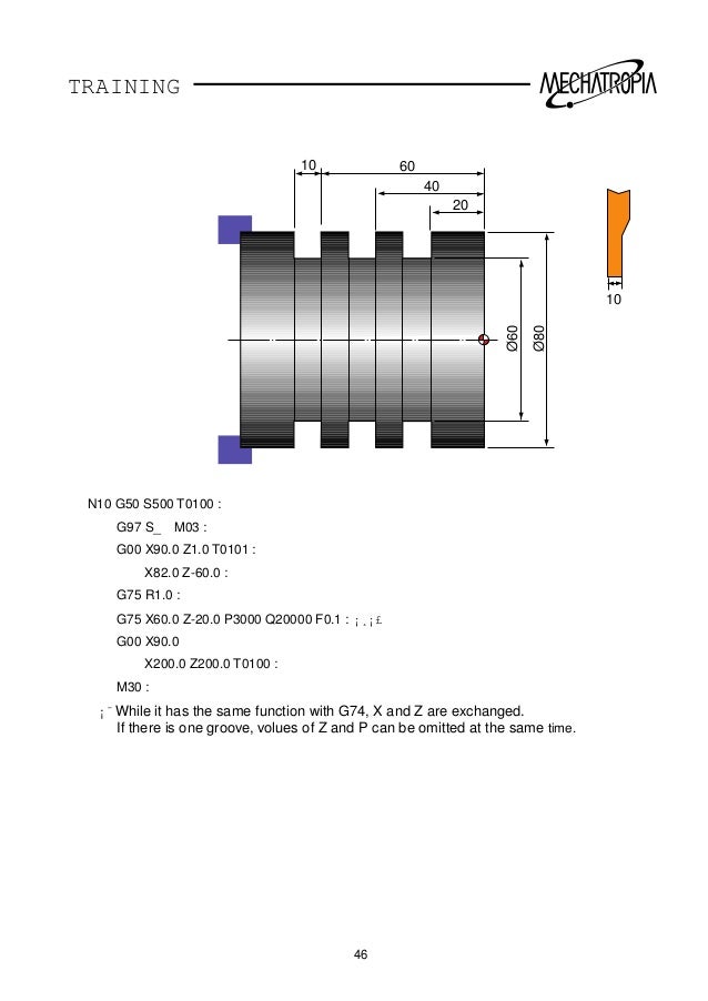 fanuc ot g code training manual