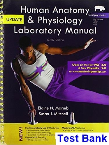 anatomy and physiology lab manual 10th edition