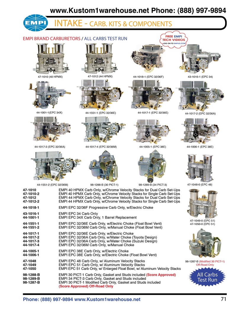 weber 44 idf carburetor manual