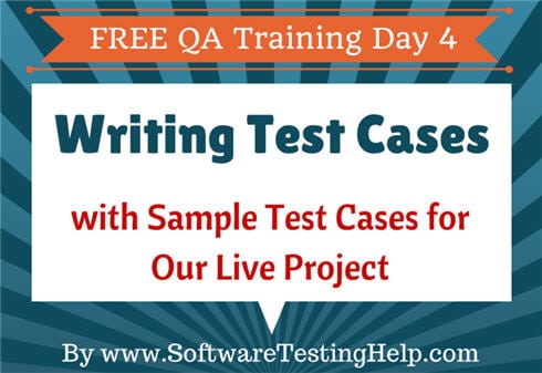 how to write manual test cases