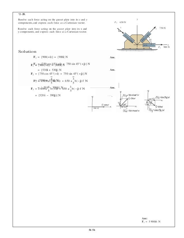 statics and mechanics of materials si edition solution manual