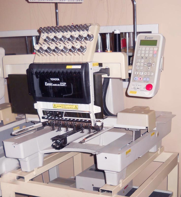 toyota 850 embroidery machine manual